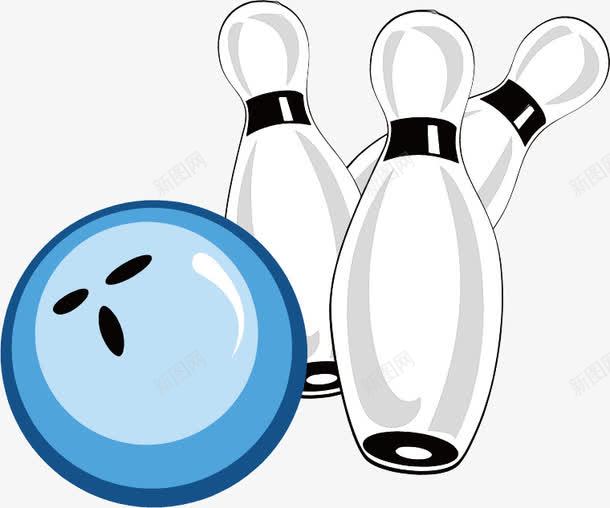 保龄球运动png免抠素材_新图网 https://ixintu.com 保龄球 保龄球瓶子 健康 运动