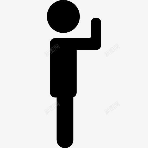 男子贩卖武器图标png_新图网 https://ixintu.com 人 体操 健身房 练习 运动
