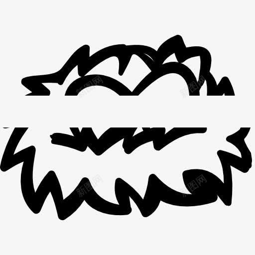 鸟蛋在巢图标png_新图网 https://ixintu.com 动物 巢 手绘 概述 自然 轮廓 鸟 鸡蛋