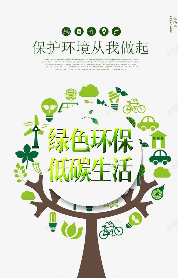 保护环境从我做起png免抠素材_新图网 https://ixintu.com 健康 环保 环境