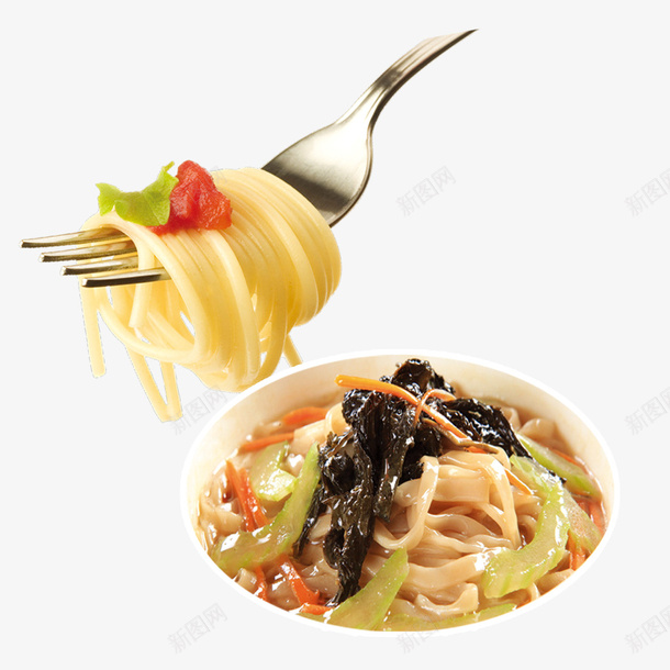 板面元素psd免抠素材_新图网 https://ixintu.com 卡通 吃的 板面 面条
