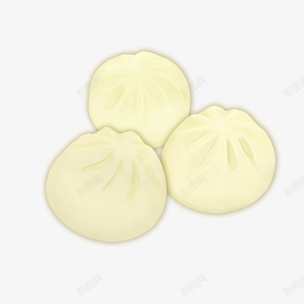 美食早餐小笼包psd免抠素材_新图网 https://ixintu.com 包子 小笼包 小笼包插画 早餐 美食