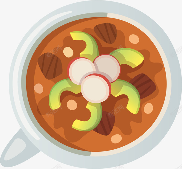 卡通手绘一碗粥食物png免抠素材_新图网 https://ixintu.com 一碗粥 创意 动漫动画 卡通 手绘 艺术 食物
