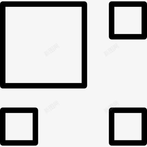 缩略图图标png_新图网 https://ixintu.com 广场 按钮 界面 缩略图预览
