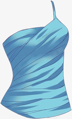 蓝色漫画可爱裙子png免抠素材_新图网 https://ixintu.com 可爱 漫画 蓝色 裙子