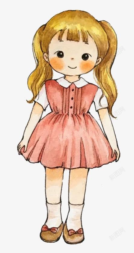 包子妹014png免抠素材_新图网 https://ixintu.com 包子臉 可愛 女孩 手绘