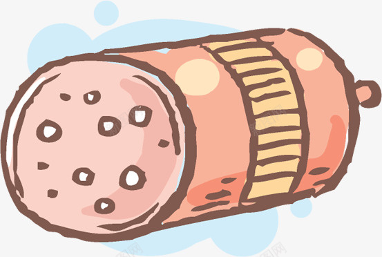 切开的美味火腿肠png免抠素材_新图网 https://ixintu.com 切开的 手绘图 火腿肠 简图 美食 食物 香肠