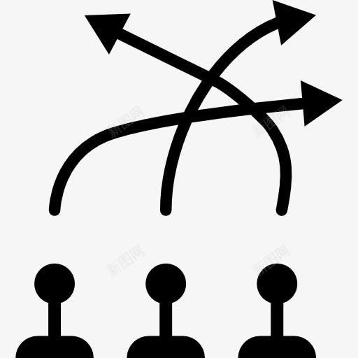 军事战略草图图标png_新图网 https://ixintu.com 人 军事战略 方向 箭 组 规划 计划