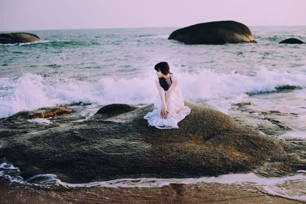 站在海面背对自己jpg设计背景_新图网 https://ixintu.com 海面 背对 自己
