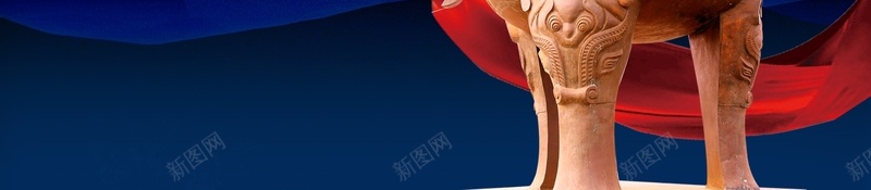 商务蓝天红稠金鼎背景cdr设计背景_新图网 https://ixintu.com 商务 科幻 科技 红稠 蓝天 金鼎