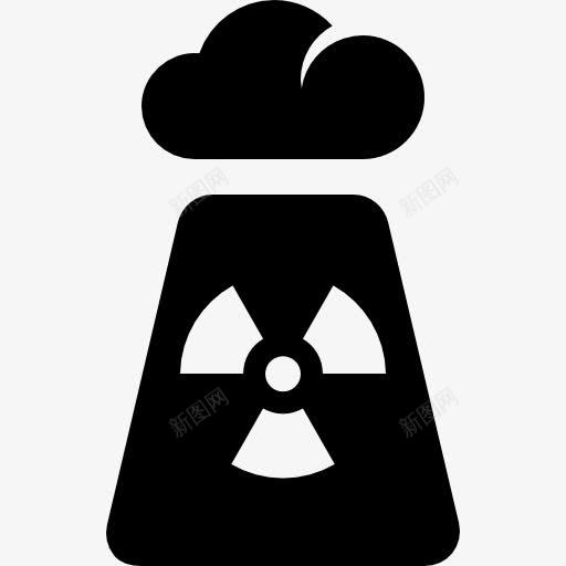 辐射图标png_新图网 https://ixintu.com 技术 核辐射 电力 能源 警觉