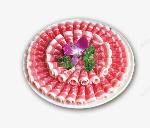 肥牛png免抠素材_新图网 https://ixintu.com 一盘肥牛 火锅 火锅料 火锅食材 美食 肉 肥牛