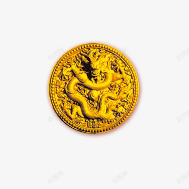 中国龙png免抠素材_新图网 https://ixintu.com 中国龙 圆盘 金龙 龙