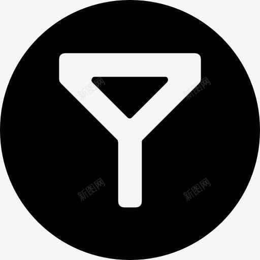 漏斗图标png_新图网 https://ixintu.com 工具 工具和用具 漏斗 过滤 过滤器 黑白沙漏