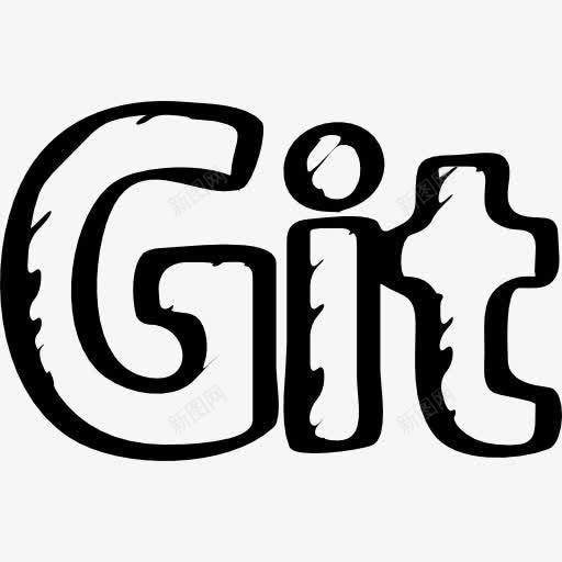 Git勾勒社会标志的轮廓图标png_新图网 https://ixintu.com Git 勾勒 勾勒出社会 勾勒标志 图案 字母 符号 草图 轮廓