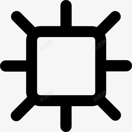 芯片图标png_新图网 https://ixintu.com 技术 电子 芯片技术 计算机