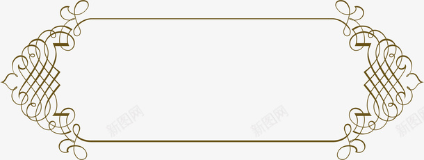 欧式边框矢量图ai免抠素材_新图网 https://ixintu.com 创意边框 复古边框 报纸边框素材 简约边框 边框素材 矢量图