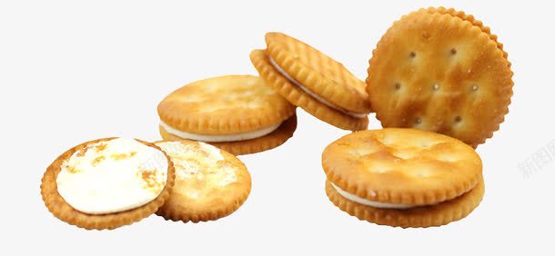 散落的夹心饼干png免抠素材_新图网 https://ixintu.com 奶油夹心饼干 小饼干实拍 散称饼干 散落的饼干 西式夹心 西饼