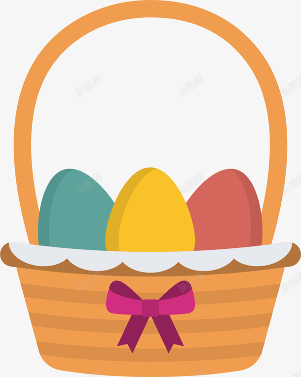 复活节卡通彩蛋篮子png免抠素材_新图网 https://ixintu.com Easter Happy 复活节 复活节彩蛋 复活节快乐 篮子彩蛋