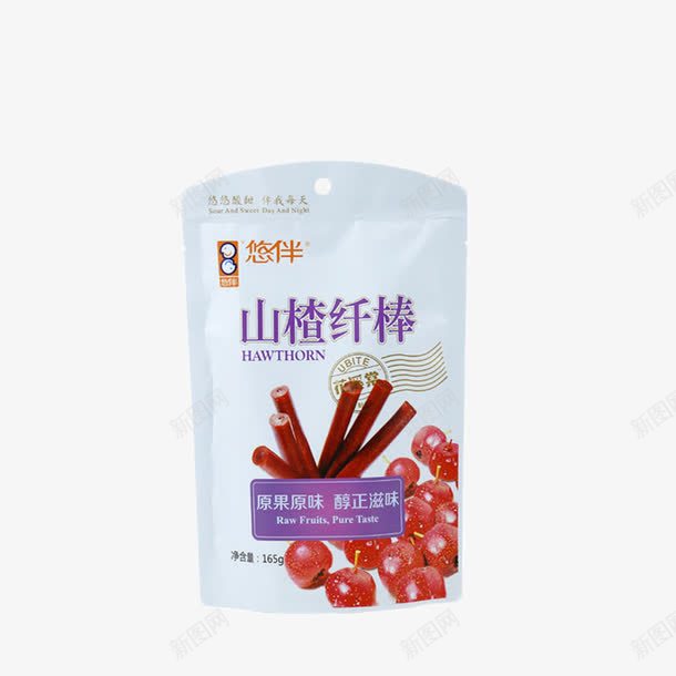 悠伴山楂纤棒png免抠素材_新图网 https://ixintu.com 产品实物 原果原味 袋装 醇正滋味