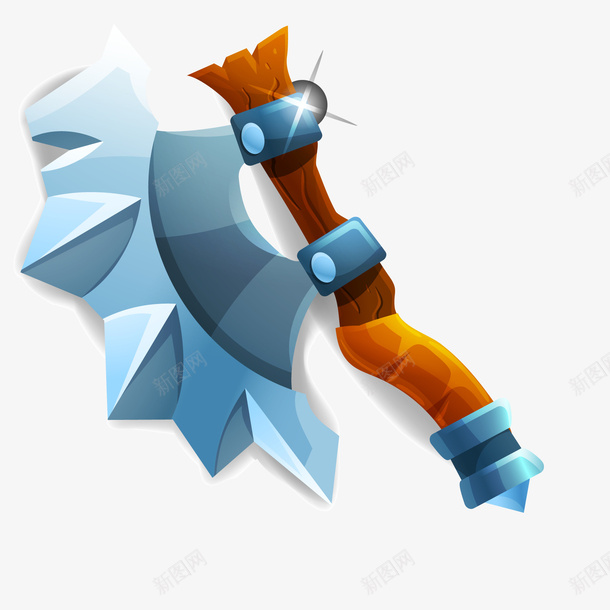 创意游戏道具斧头矢量图ai免抠素材_新图网 https://ixintu.com 创意 卡通 斧头 武器 游戏设计 道具 矢量图