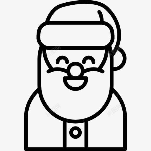 圣诞老人图标png_新图网 https://ixintu.com 人 圣诞老人的服装 圣诞节