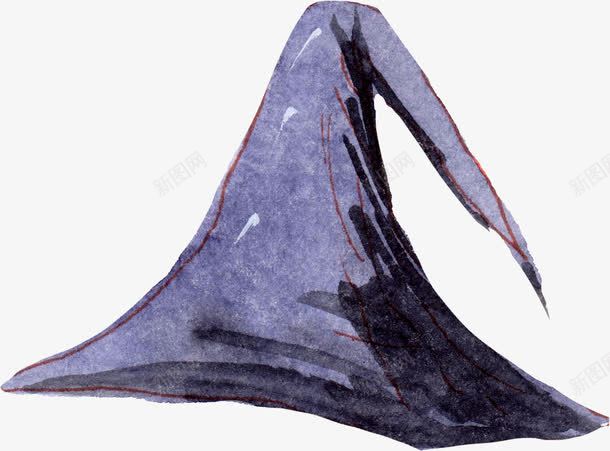 巫师帽子png免抠素材_新图网 https://ixintu.com 一顶 动漫人物 卡通 尖尖地 巫师帽子 帽子 手绘