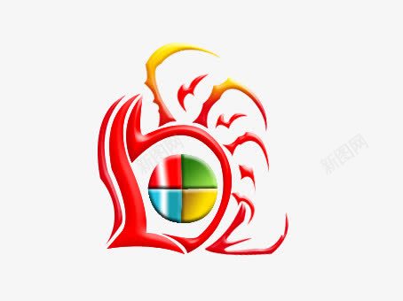 班级logo企业创意logo图标png_新图网 https://ixintu.com psd 企业创意logo 火烧logo 班级logo 班级logo免费下载 白色 红色logo