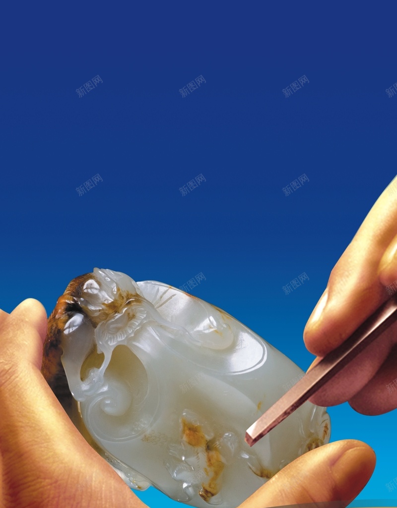 商务蓝色雕刻玉手背景cdr设计背景_新图网 https://ixintu.com 商务 手 玉 科幻 科技 蓝色 雕刻