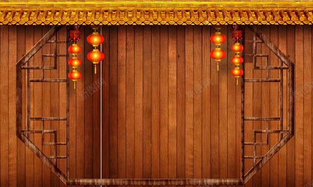 黄瓦楞木墙竹框psd免抠素材_新图网 https://ixintu.com 木墙 瓦楞 竹框 黄色
