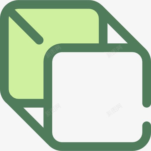 立方体图标png_新图网 https://ixintu.com 3D图形 几何 广场 形状 立方体 符号