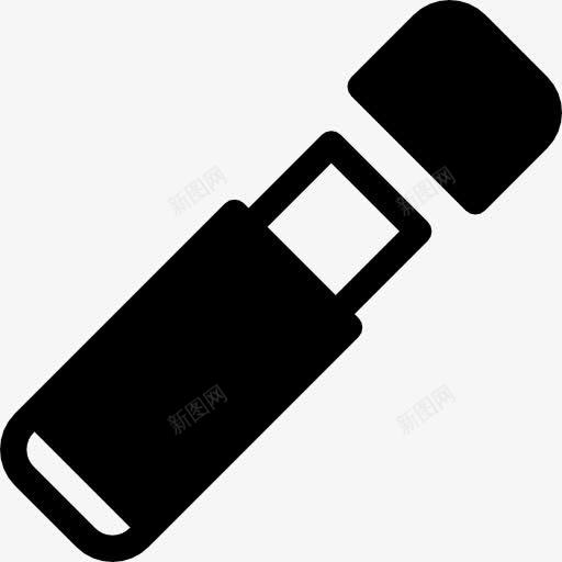 USB闪存驱动器图标png_新图网 https://ixintu.com 存储设备 存储驱动器 技术 数据存储 文件存储 随身碟