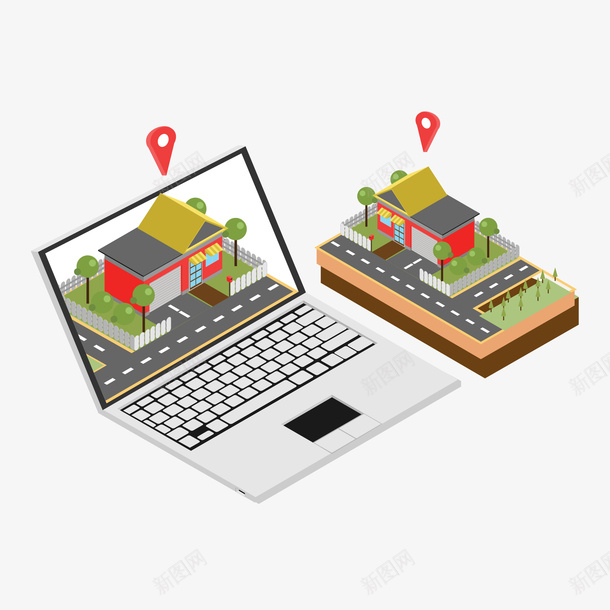 25D建筑物笔记本矢量图eps免抠素材_新图网 https://ixintu.com 25D 25D建筑物 25D笔记本 PNG建筑物 建筑物 笔记本 矢量图