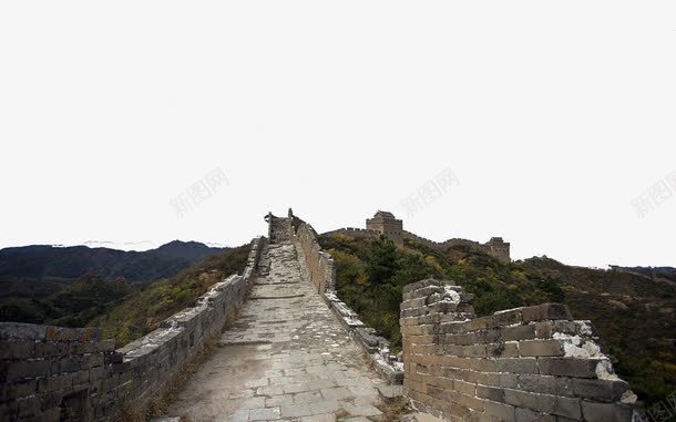 中国万里长城旧址png免抠素材_新图网 https://ixintu.com 名胜古迹 旅游风景 著名建筑