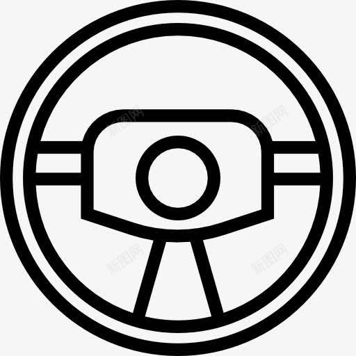 方向盘的轮廓图标png_新图网 https://ixintu.com 工具 方向盘 车轮 轮 轮廓 运输 部分转向