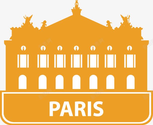 国家地标建筑剪影矢量图ai免抠素材_新图网 https://ixintu.com 剪影 地标建筑 著名建筑 矢量图