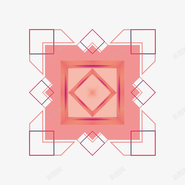 粉色线条装饰图案矢量图ai免抠素材_新图网 https://ixintu.com png png素材 免费png 免费png素材 矢量素材 矢量装饰图案 粉色装饰图案 线条装饰图案 矢量图