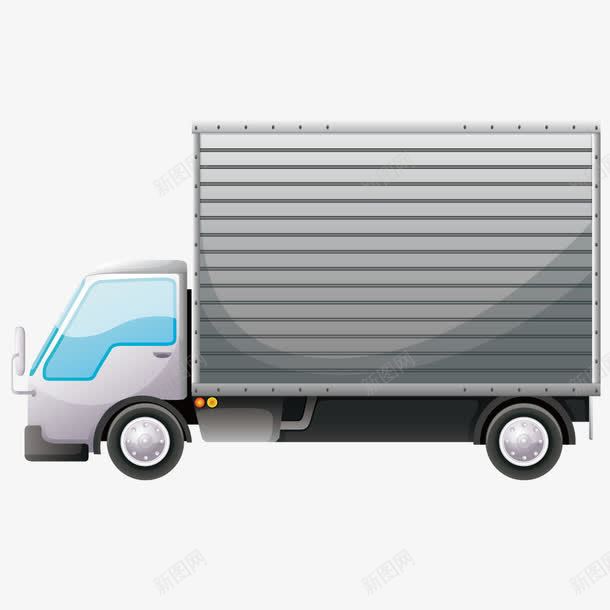 货物小货车矢量图eps免抠素材_新图网 https://ixintu.com 交通工具 交通运输 汽车 货运 运输汽车 矢量图