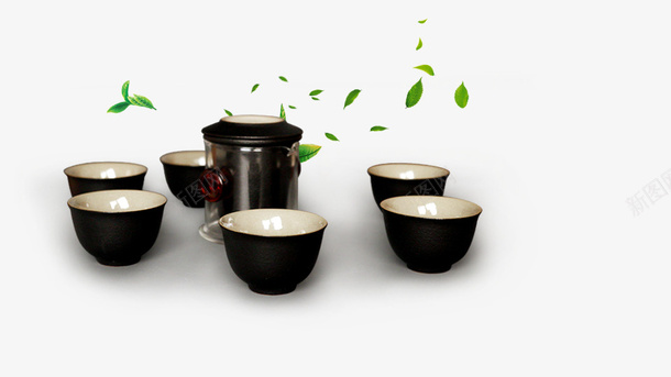 茶杯png免抠素材_新图网 https://ixintu.com 茶壶 茶杯 陶瓷茶具