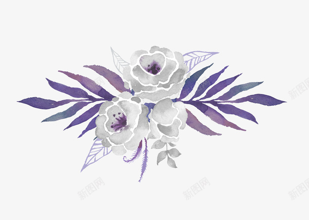 手绘精美紫色水彩花朵png免抠素材_新图网 https://ixintu.com 手绘 手绘精美紫色水彩花朵 手绘精美紫色水彩花朵PNG 水彩 精美 紫色 花朵