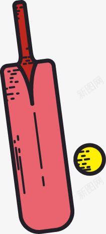手绘运动用品矢量图ai免抠素材_新图网 https://ixintu.com 冰球 奥运会 运动会 运动员 矢量图