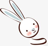 卡通小白兔png免抠素材_新图网 https://ixintu.com 卡通 小白兔 长耳朵