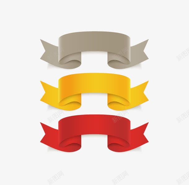 边框png免抠素材_新图网 https://ixintu.com 矢量边框 立体红色边框 边框 黄色边框