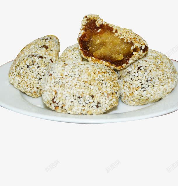麻球糕点png免抠素材_新图网 https://ixintu.com 喜饼 煮饼糕点 特产 美食 麻球