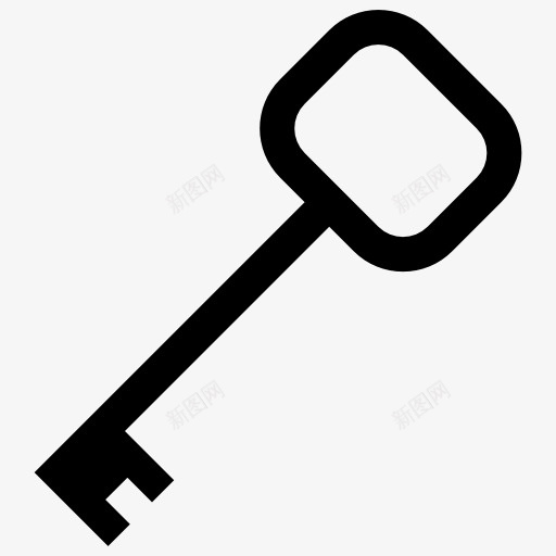钥匙icon图标png_新图网 https://ixintu.com 钥匙