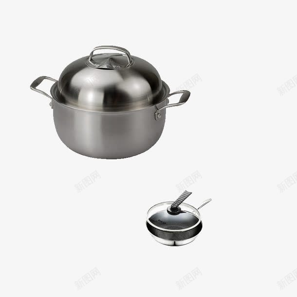 钢筋锅做饭烹饪炒锅png免抠素材_新图网 https://ixintu.com 不锈钢 炒锅 烹饪锅 钢筋锅