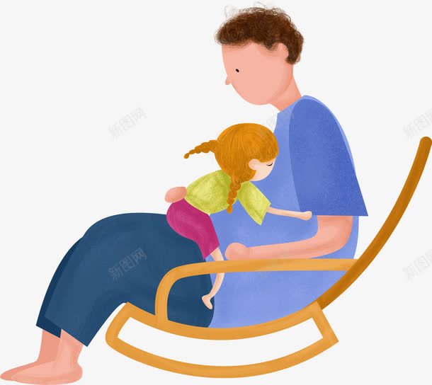 摄影活动卡通手绘父女png免抠素材_新图网 https://ixintu.com 卡通 摄影 活动 父女