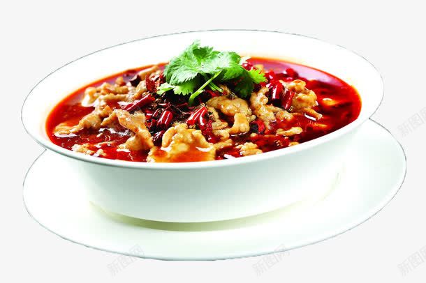 水煮牛肉png免抠素材_新图网 https://ixintu.com 水煮牛肉 牛肉 美食 麻辣