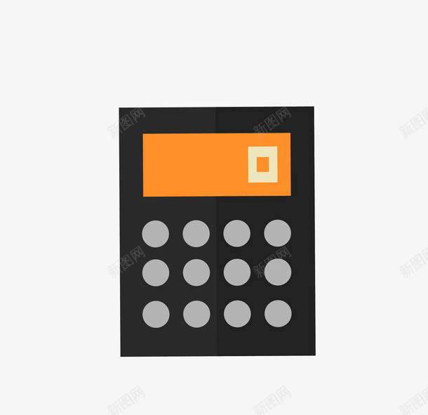 暗色电子计算器矢量图eps免抠素材_新图网 https://ixintu.com 暗色计算器 电子计算器 矢量计算器 计算器 矢量图