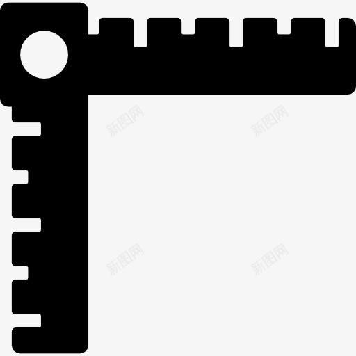 角度尺图标png_新图网 https://ixintu.com 木匠 木工 测量